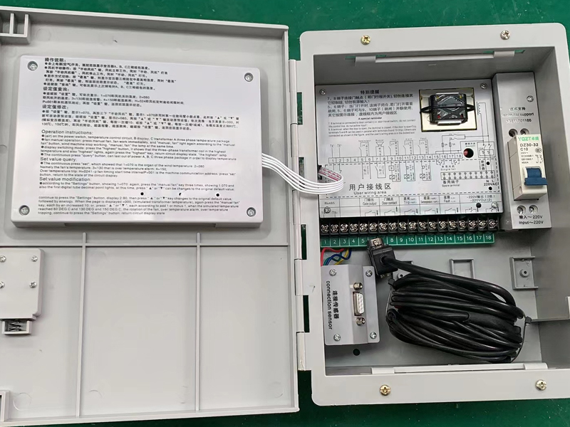 南京​LX-BW10-RS485型干式变压器电脑温控箱报价